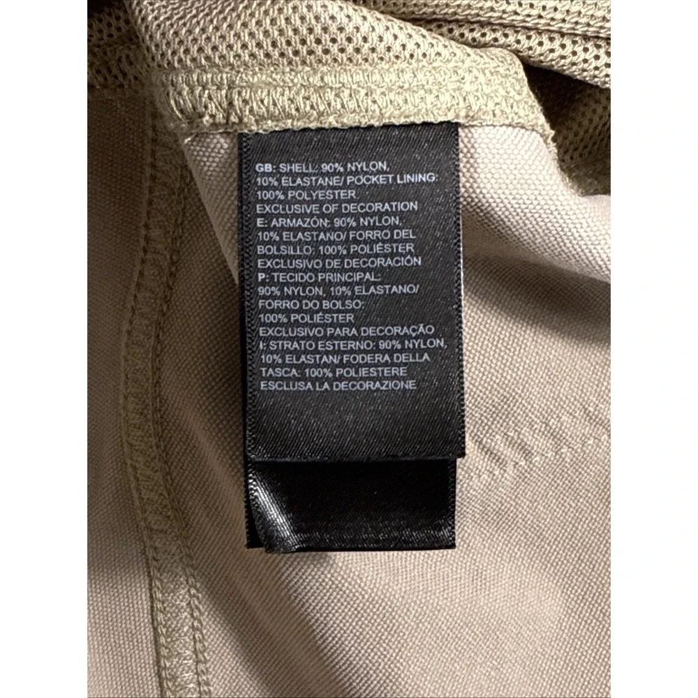 North Face Retrack‎ II Shorts Mens Size 38 Beige Performance Stretch Outdoors